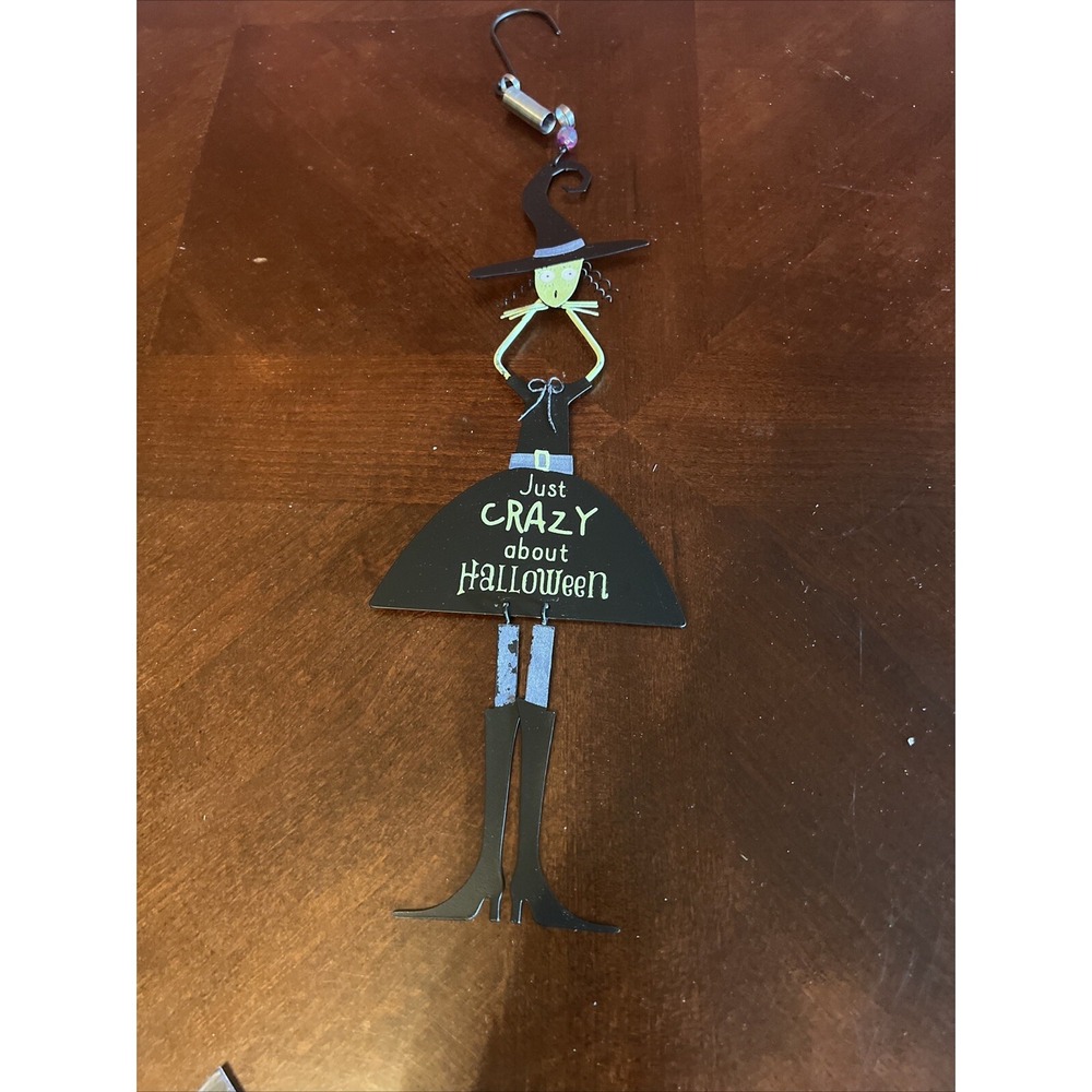 Sunset Vista Witch Bouncy Hanging Halloween Decor Just Crazy About… Glows Dark
